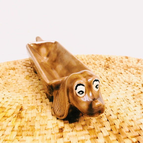 Vintage Other - Vintage Ceramic Dachshund Dish